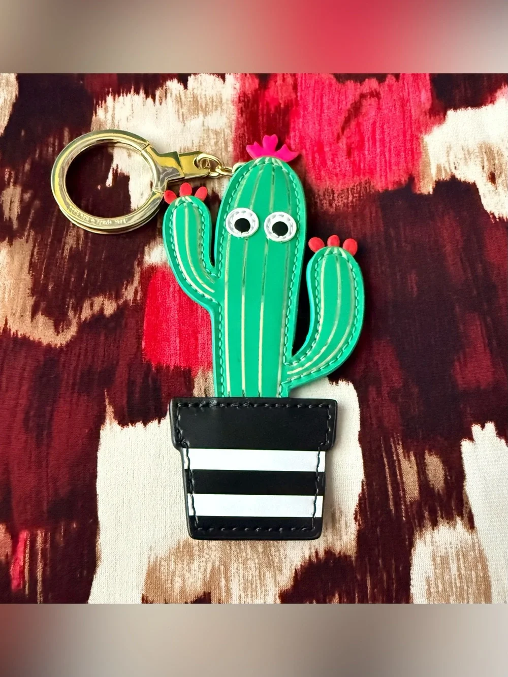 Kate Spade Cactus Keychain